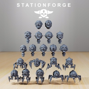 СЕРВОБОТЫ/СЕРВОГОЛОВКИ 20 шт. - Station Forge.