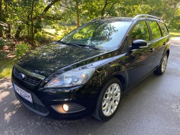 Ford Focus II Focus C-Max 1.6 i 16V Ti-VCT 115KM 2009 Ford Focus Ford Focus 1.6 Kombi Klimatyzacja KeyLess 1.6 Benzyna 116KM