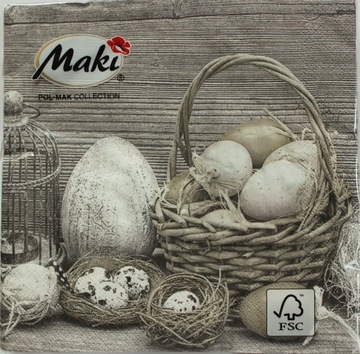 SERWETKI PAPIEROWE ECO EASTER COMPOSITION 20SZT