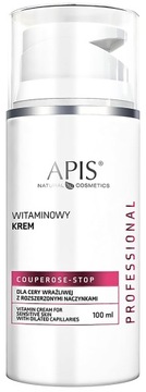 Krem witaminowy c. wrażliwa naczynkowa 100ml Apis