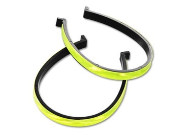 Предупреждающая светоотражающая лента на ноги беговела, 2 шт.