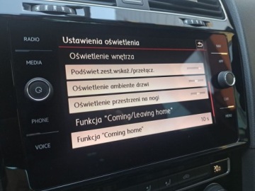 Volkswagen Golf VII GTI 3d Facelifting 2.0 TSI 245KM 2017 Volkswagen Golf Salon PL, Serwisowany, ACC, Ambiente, 2.0 Benzyna 244KM, zdjęcie 17