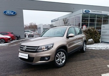 Volkswagen Tiguan I SUV Facelifting 1.4 TSI BlueMotion 122KM 2014 Volkswagen Tiguan 1.4 TSI 122KM TrendFun SalonPL SerwisASO Iwl. Gwarancja, zdjęcie 1