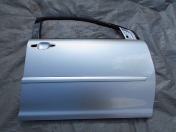 LEXUS RX II ДВЕРЬ ПЕРЕДНЯЯ ПРАВАЯ СЕРЕБРЯНОГО ЦВЕТА 03-08