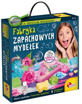 LISCIANI I'M GENIUS FABRYKA MYDEŁEK Zestaw do tworzenia pachnących mydełek