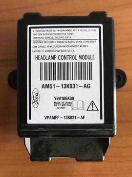 Модуль датчика ксеноновых ламп Ford Focus mk3 AM51-13K031