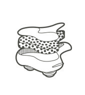 SELLE ROYAL 8466 ЭЛАСТОМЕРНОЕ ЖЕНСКОЕ велосипедное седло