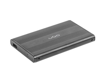 КОРПУС UGO ДЛЯ USB 2.0 SATA HDD SSD 2.5 ЧЕРНЫЙ