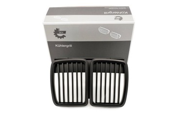 GRILL NERKI 66SKV147 POJEDYNCZA LISTWA ; CZARNY MAT ; BMW 3 E30 51131884350