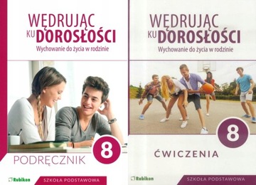 WĘDRUJĄC KU DOROSŁOŚCI 8 SP Podręcznik + Ćwiczenia