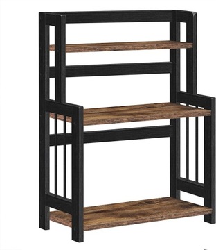 PÓŁKA ŁAZIENKOWA DO KUCHNI KUCHENNA DREWNO ORGANIZER KOSMETYKI LOFT