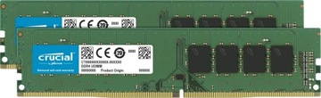 Pamięć Ram Crucial 16GB 2x8GB 2400MHz DDR4 CL17 DIMM (CT2K8G4DFS824A)