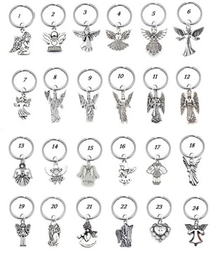 Спасибо гостям брелок АНГЕЛ СВЯТОЕ КРЕЩЕНИЕ СУВЕНИР ПОДАРОК