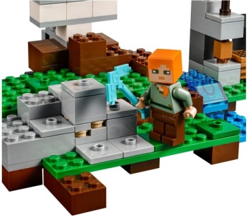 LEGO Minecraft 21123 Железный голем + БЕСПЛАТНО