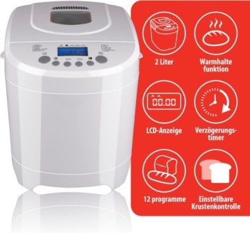 ХЛЕБОПЕЧКА ALPINA АВТОМАТИЧЕСКАЯ ВЫПЕЧКА 2Л