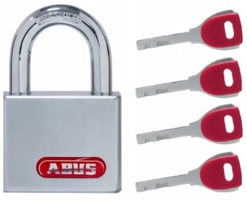 ABUS KŁÓDKA STALOWA JARZMOWA 838/60 11 MM 4 KLUCZE