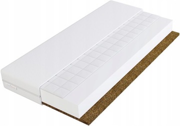 MATERAC DO ŁÓŻECZKA GRYKA PIANKA KOKOS 140x70 cm PREMIUM BABYMAM