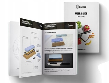 Точилка с водяным камнем для заточки ножей BACHER 3000/8000 EBOOK