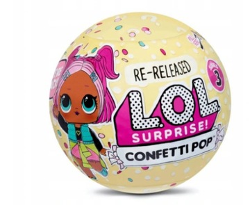 L.O.L. SURPRISE Konfetti Pop LOL w kuli