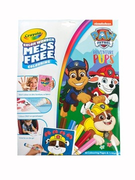 Kolorowanki Mess Free Color Wonder Paw Patrol