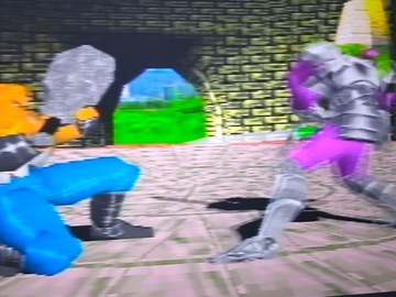 ТОЛЬКО ДИСК с игрой Battle Arena Toshinden для Sony PlayStation (PSX)