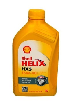 OLEJ SHELL 15W40 1L HELIX HX5 SL/CF