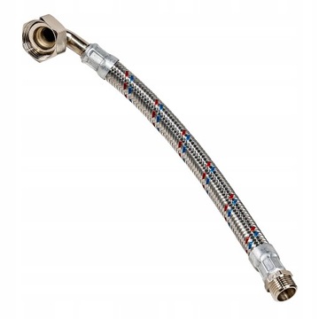 Wąż antywibracyjny OMNIGENA 60 cm kolano 1
