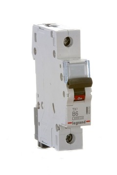 LEGRAND wyłącznik nadprądowy TX3 B 6A S301