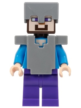 LEGO Minifigurka Ludzik min013 Steve Minecraft