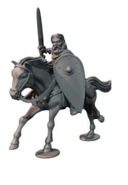 Hengstland Huscarl Captain - Mounted