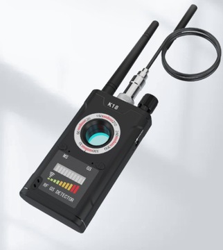 WYKRYWACZ PODSŁUCHÓW I KAMER GSM GPS UKRYTYCH LOKALIZATORÓW DETEKTOR WIFI