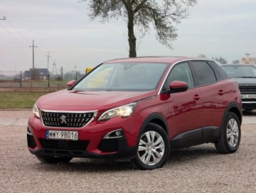 Peugeot 3008 II Crossover 1.6 BlueHDi 120KM 2018 Peugeot 3008 Ledy Tempomat Alu 2x Komplet opon Serwis Gwarancja 1.6 Diesel, zdjęcie 8