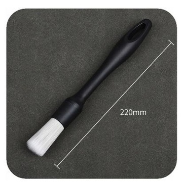 Набор из 3-х типов кистей для детейлинга.