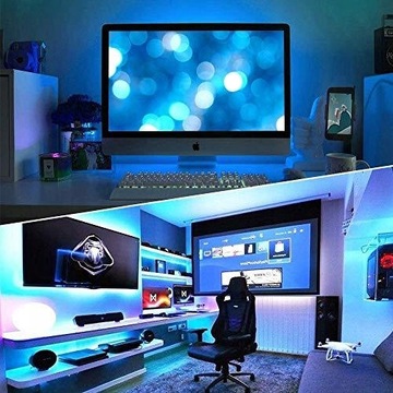 Светодиодная лента 5М RGB SMD5050 СВЕТОДИОДЫ ЦВЕТНЫЕ + БЕЛЫЕ