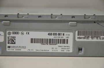 AUDI A6 4G НАВИГ 4G0035061N 4G1919601N 4G0035670J