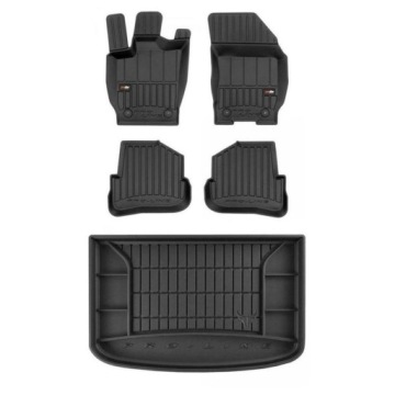 3D gumová sada koberců a rohožek Audi A1 Sportback 8X 2012-2014 Hatchback,