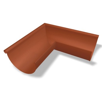 Narożnik rynny PREFA zewnętrzny 90° aluminium Ø 100 mm, C