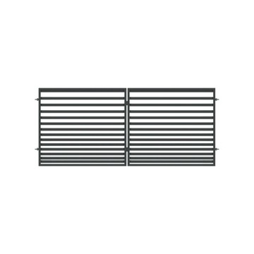 Brama dwuskrzydłowa Bali II 3,5x1,5 m Polbram