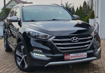 Hyundai Tucson III SUV 1.6 T-GDI 177KM 2017 Hyundai Tucson Hyundai Tucson 1.6 GDi 4WD DCT Style 1.6 Benzyna 177KM