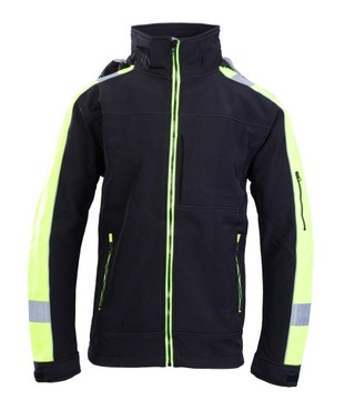 Kurtka robocza SOFTSHELL do PRACY WODOODPORNY r.2XL
