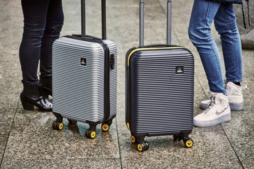 Walizka kabinowa National Geographic Abroad srebr