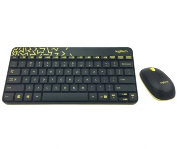 Bezprzewodowa klawiatura i mysz Logitech MK240Nano