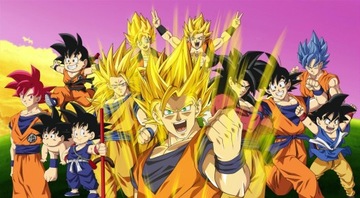 DRAGON BALL Naklejka na ścianę - plakat 60 cm K31