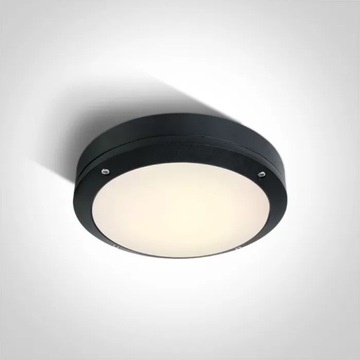 LAMPA ŚCIENNA OPRAWA KINKIET ZEWNĘTRZNA CZARNY CZARNA AKTEO LED 3000K IP54
