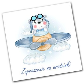 ZAPROSZENIA na 1 URODZINY roczek z PERSONALIZACJĄ