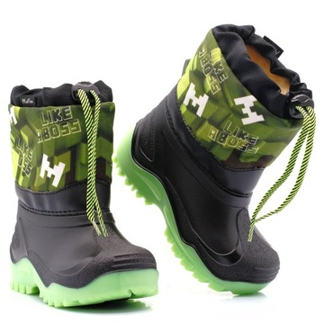 Renbut Muflon ŚNIEGOWCE BUTY DZIECIĘCE WEŁNA 29/30