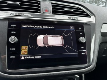 Volkswagen Tiguan II SUV 2.0 TDI 190KM 2018 Volkswagen Tiguan 2 Kpl.kół, LED, Hak, GWARANCJA, zdjęcie 22