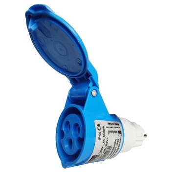 Вилка адаптера для кемпинга 16А, розетка 250В 16А CEE