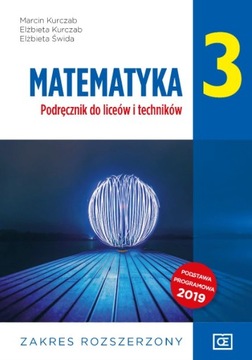MATEMATYKA 3 PODRĘCZNIK PAZDRO ZAKRES ROZSZERZONY 2021