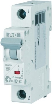 HN-B6/1 Wyłącznik nadprądowy B6A 1P 6kA EATON